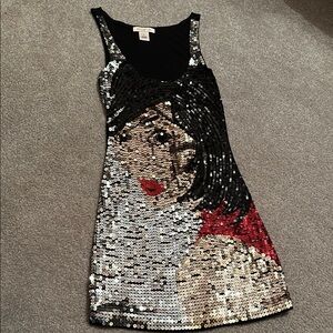 Sequin Art Dress